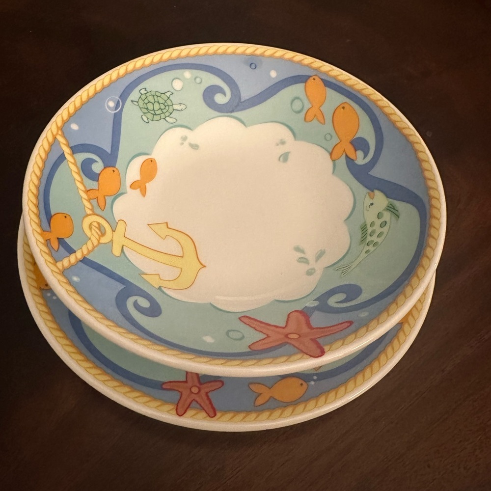 Tiffany & Co. “Tiffany Sailor” Child’s Plate and Bowl Set